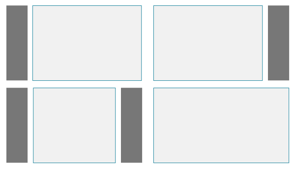 Sidebar layouts Sidebar layouts